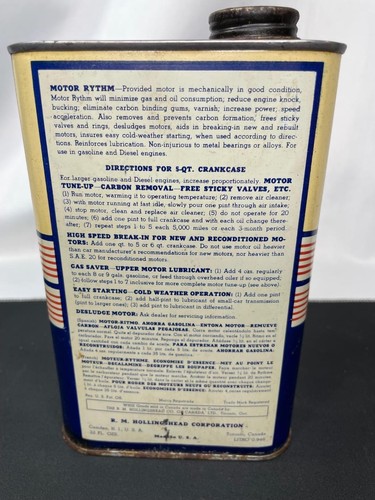 Olio motore mago vintage lattina di olio ritmo petroliana pubblicità - Foto 3 di 6