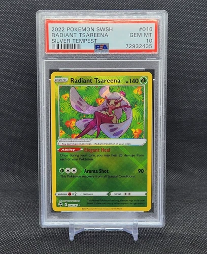 Radiant Tsareena PSA 10 Silver Tempest #016