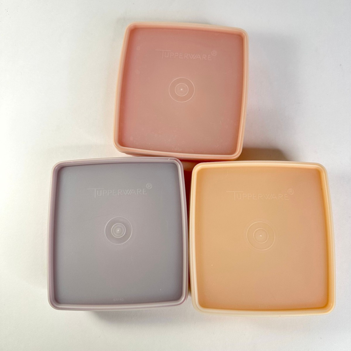 Tupperware まとめ売り Tupperware® Ultra Clear® Square | 5-piece Set