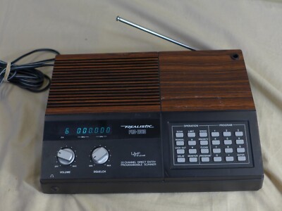 Vintage REALISTIC PRO-2010 - 20 Channel Direct Entry Programmable Scanner