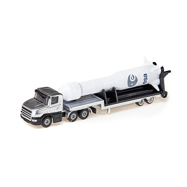 SIKU Low Loader with Rocket Diecast Model Car Toy SK1614 | eBay