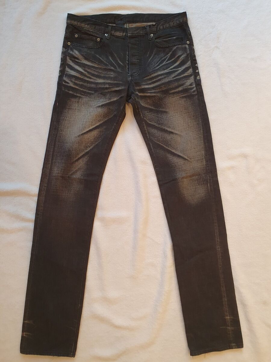 Dior Homme 03 runway eu48 Runway Black clawmark jeans denim Dior Homme 03 runway eu48 Runway Black clawmark jeans denim