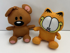 Nickelodeon Garfield Cat Pooky Teddy Plush 2021 Lot of 2 Stuffed Toy Factory