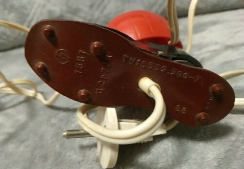 Rare antique Soviet night light from the USSR. Table lamp night light Butsa - Picture 14 of 24