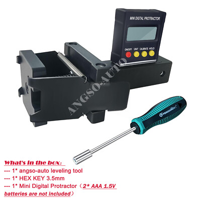 US STOCK ADAS Calibration Tool Dynamic ACC Radar Sensor Angle Leveling Tool