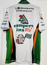 3XL 2024 AJ Allmendinger Kaulig Nascar Pit Crew Shirt Camper Inn RV Chevy