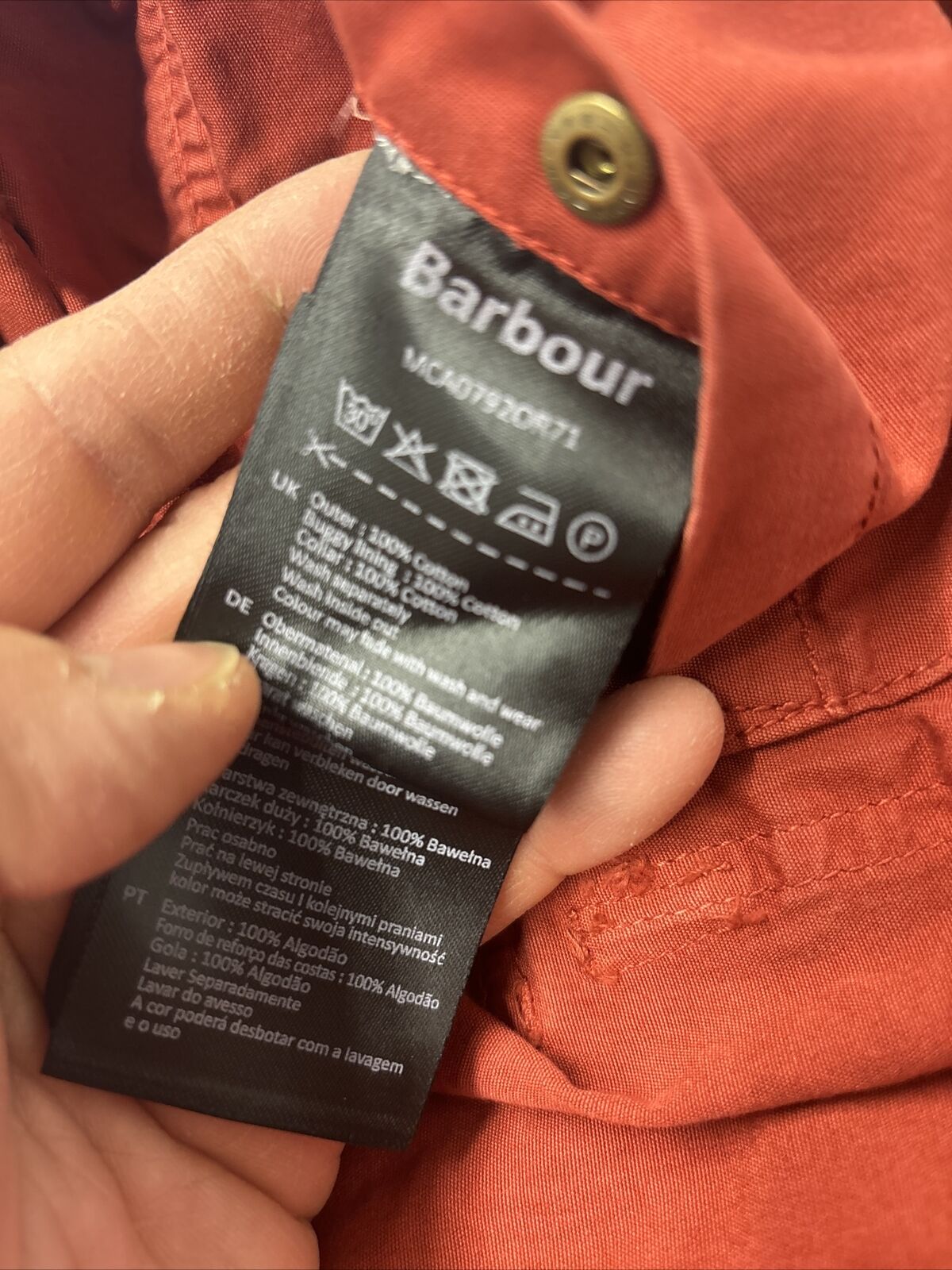 Men’s 2XL - BARBOUR Iron Ore Ashby Casual Jacket -Chore Outdoors Corduroy Collar