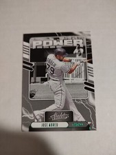 2021 Absolute Baseball Jose Abreu PO-6 Green Foil Power (PWE)