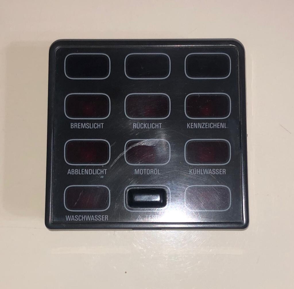 BMW E23 730i 735i 745i CHECK CONTROL UNIT 62141371562 1371562  