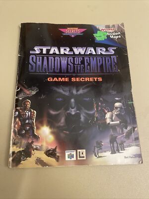 N64 Star Wars Shadows Of The Empire Prima Game Secrets Strategy Guide Nintendo