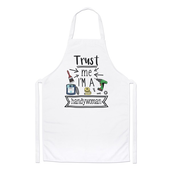 Trust Me I'm A Handywoman Koch SchüRze Lustig Best Toll Diy Kochen-image