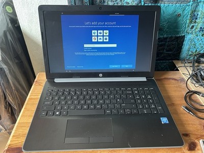 HP Laptop Model 15-da0503sa 2018 Windows 10 15,5 Zoll 4GB RAM klappert innen