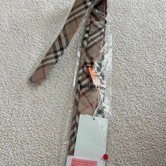 Burberry Silk Necktie - Brand New in Sealed Packaging