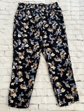 Jessica Simpson Floral Blue M Pants