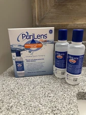 Purilens Preservative-free Saline Solution for Soft Contacts 4oz ( 2 pack ) --