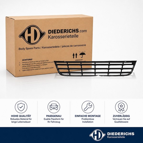 LÜFtungsgitter StossfÄNger Vorne Diederichs 2247045 FÜR Vw-image