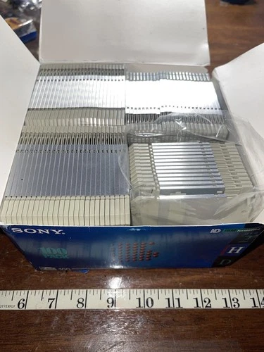 Open Box! Sony "100MFD-2HD" 3.5" floppy disks 80 pack