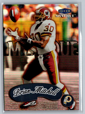 1999 Fleer Mystique #15 Brian Mitchell