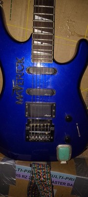 Aria Pro II Maverick XR-series Blue Solid Body 6 String Electric Guitar 7080454