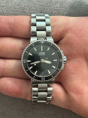 Oris Damen  Uhr 01 733 7652 4154 -07 818 0 1P Automatik 36 mm Ø Aquis Date