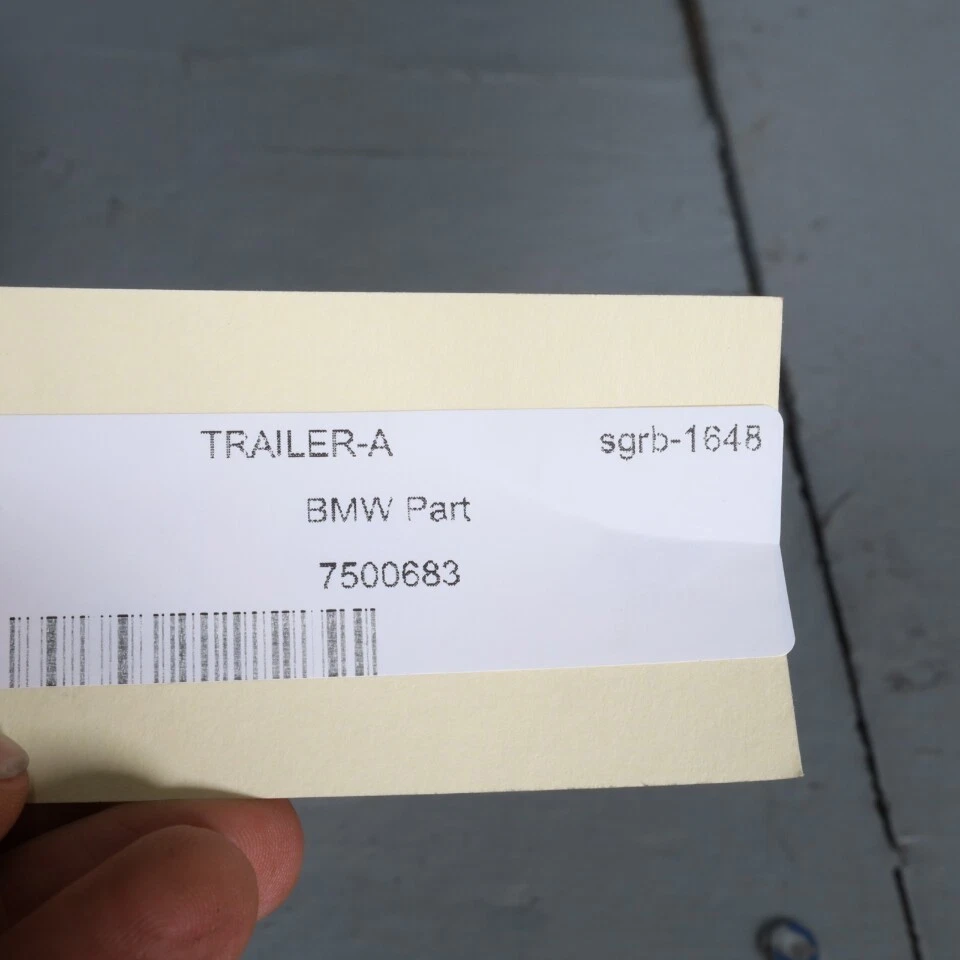 BMW X5 3.0 2004-2006 cárter de aceite del motor 11137531944 OEM usado Foto 3 de 4