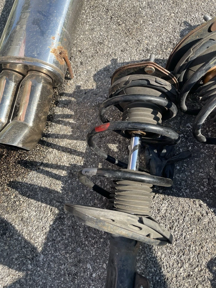 Juego de suspensión amortiguadores puntales Lexus Es330 2004 OEM pieza usada genuina Foto 3 de 4