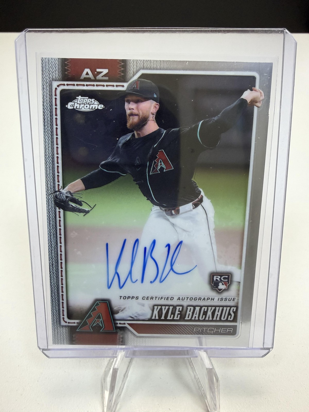 2026 Topps Chrome #RA-KB Kyle Backhus Retail Rookie Autographs