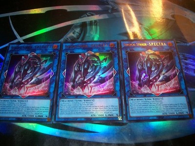 3x Surgical Striker - S.P.E.C.T.R.A. 1st Edition Ultra Rare L26D-ENS32 Yu-Gi-Oh!