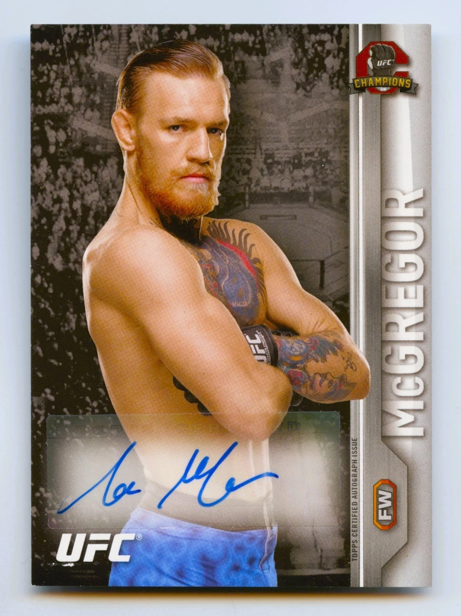 Conor McGregor Mixed Martial Arts (MMA) Trading Cards for sale | eBay