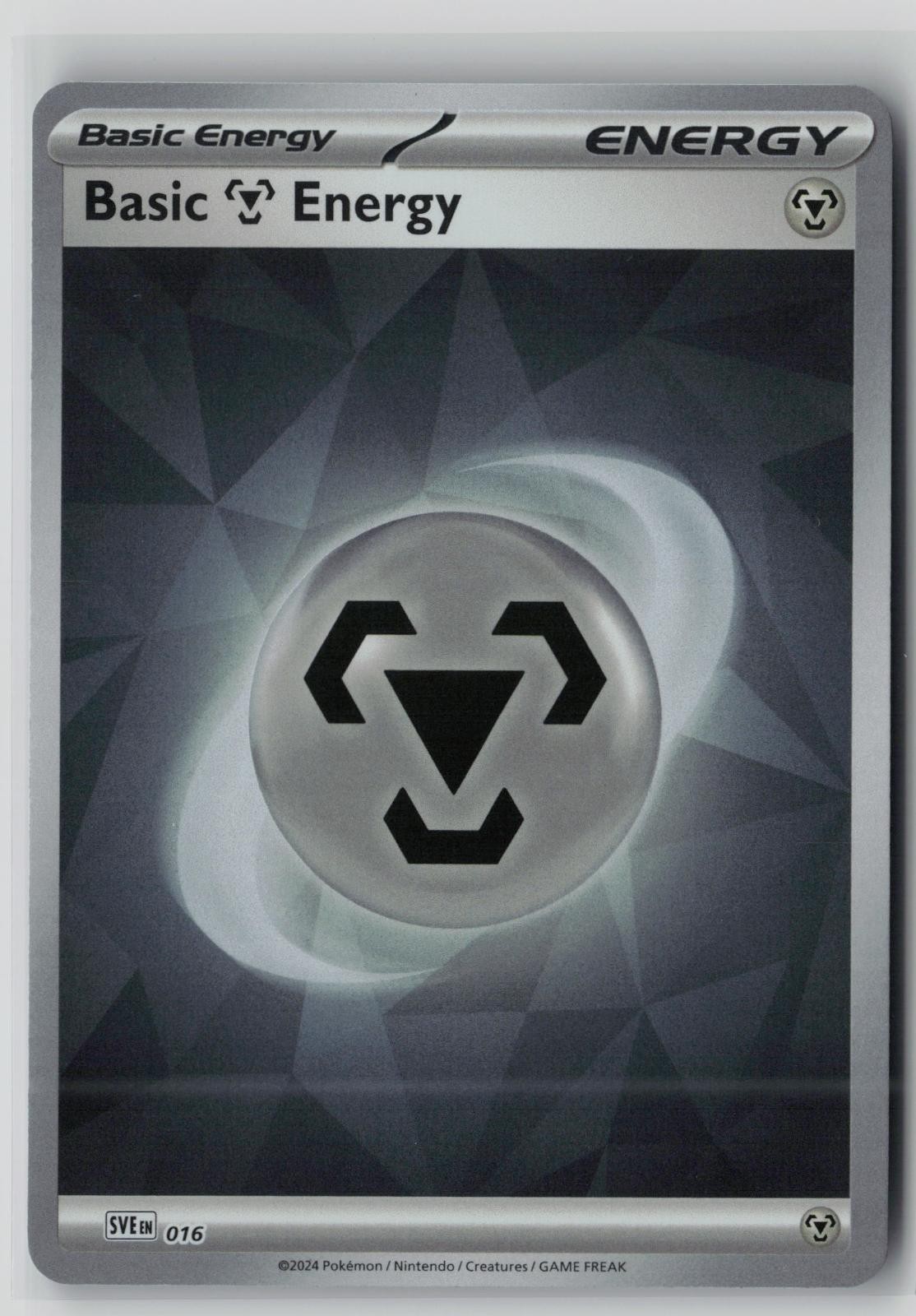 Basic Metal Energy 016 Scarlet & Violet Energies Holo Near Mint AP2