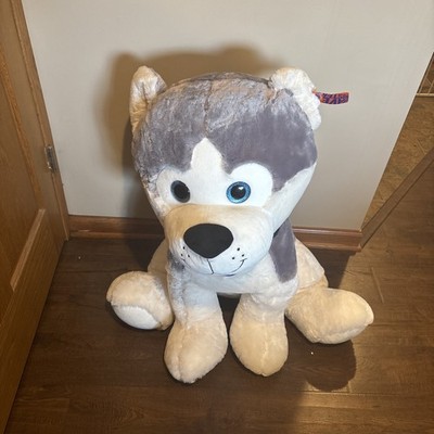 Dave And Busters Husky 32in Plush Stuffed With Tag
