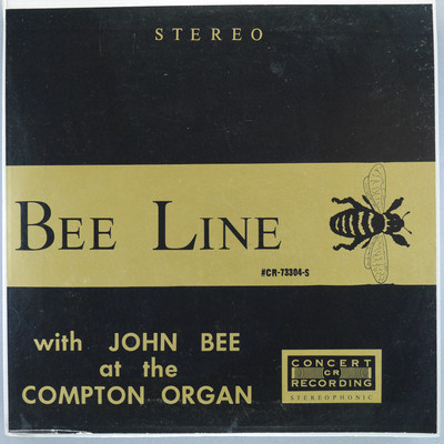 JOHN BEE Bee Line CONCERT RECORDING CR-73304-S-A EX 45 7''  Pop