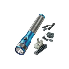 Streamlight Stinger LED Rechargeable Flashlight w/ Charger (Blue) 75613 NEW