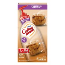 Nestle Coffee mate Creamer, Sweetened 50.7 Fl Oz (Pack of 1), coffee