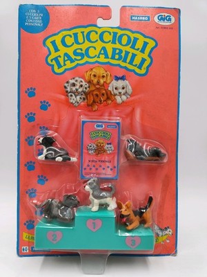 Hasbro Taschenhunde Gig Hunde Podium Welpen Familie Calico N34