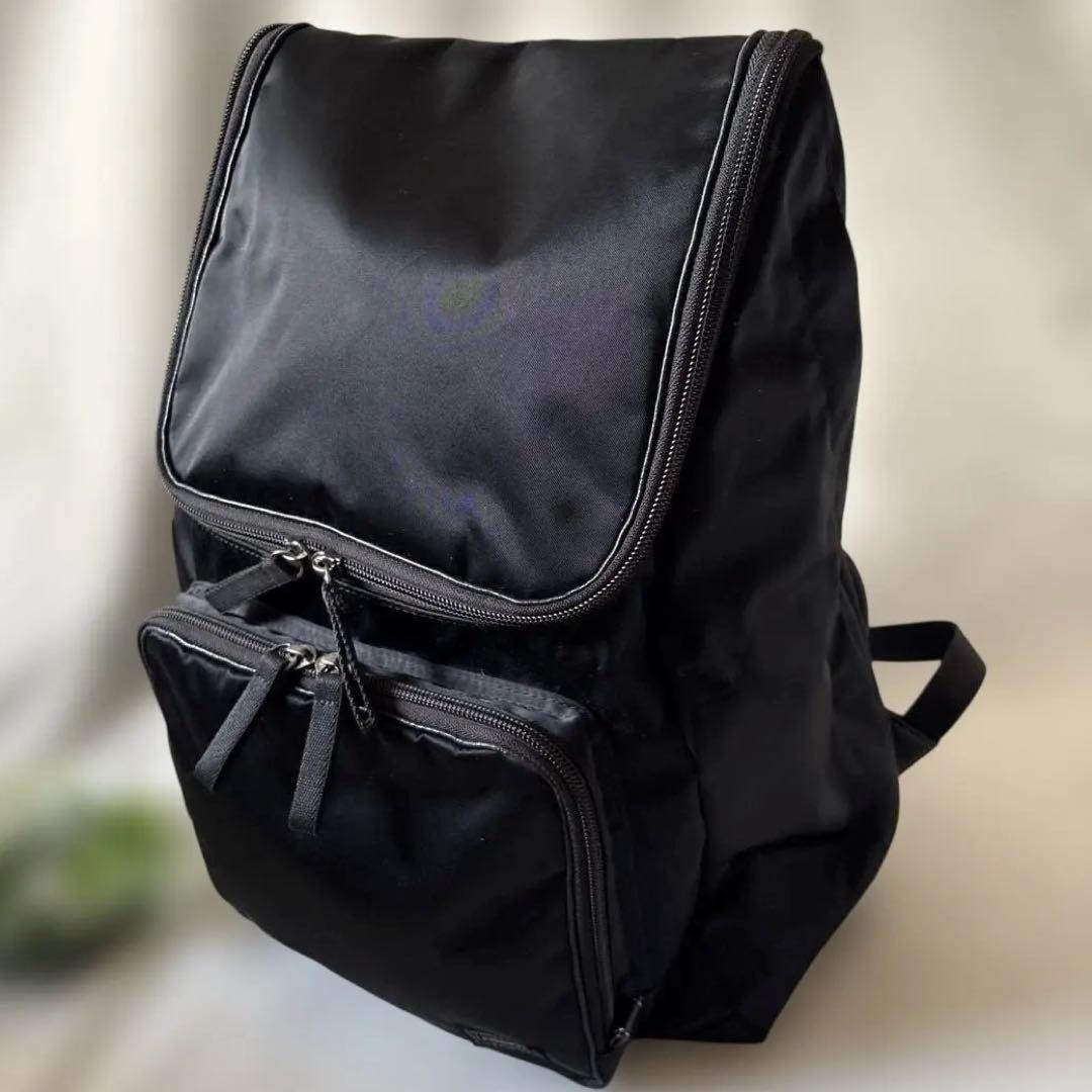 Rare Beautiful Item PORTER PLAN Backpack Black - image 1