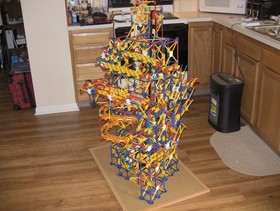 K'nex Ionization Ball Factory Machine 4,500 Pieces COMPLETE SET W Battery Motor