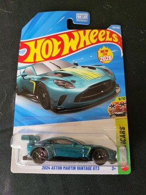 2026 Hot Wheels #125 Exoticars 9/10 2024 ASTON MARTIN VANTAGE GT3 1st Edition