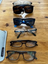 Lot of 6 Mixed Optical Eyeglasses Sunglasses Frames