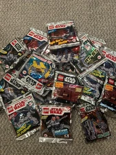 Lego Star Wars Stocking Stuffers! Foil Packs Sandcrawler Jedi Droid Gunship Kylo