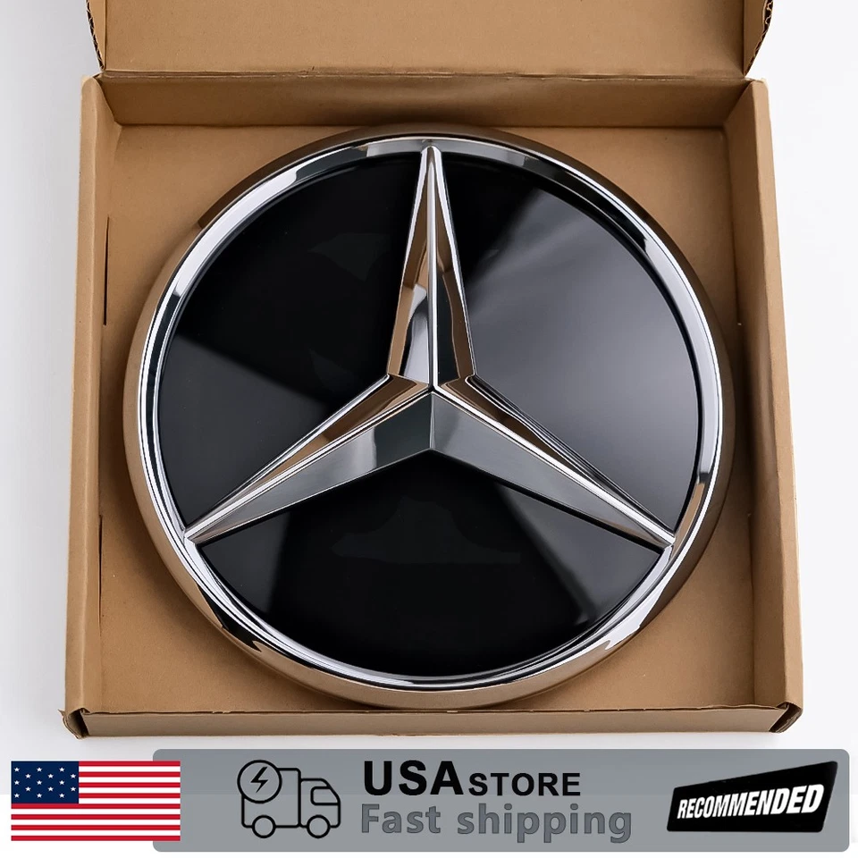 Star Emblem  Illuminated Fits For Mercedes Benz W177 W205 2019 2020 2021 2022 . Foto 3 de 4