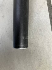 Used item Cannondale aluminum seatpost saddle 31.6�� with dirt and scratches