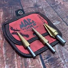 Mac Tools Va502t 3pc Nitride Coated Step Drill Bit Set