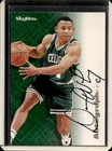1996-97 Hoops David Wesley Autographics Black Ink Auto Raptors