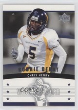 2005 Upper Deck Rookie Debut Chris Henry #135 g7c