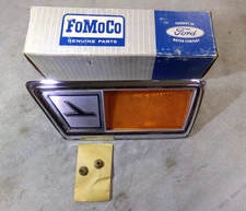 Reflector Assembly, RH Side Marker, 1968 Ford Falcon, NOS