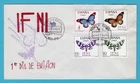 SPAIN IFNI FDC with butterfly 1966 Sidi Ifni
