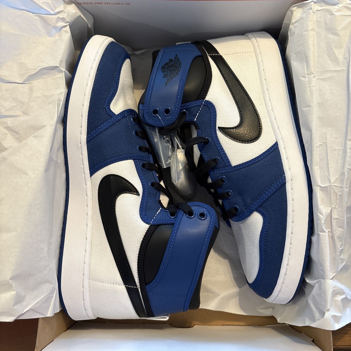 Size 12 - Air Jordan 1 KO Storm Blue 195243742869| eBay