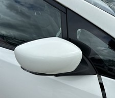 NISSAN LEAF DOOR WING MIRROR RIGHT WHITE 326 FOLD CAMERA BLIND SPOT 2017-2024