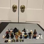 Lot of 18 LEGO Star Wars Minifigures Boba Fett, Chewbacca, Luke, K-2SO Rare
